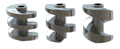 twin screw pump, two screws 