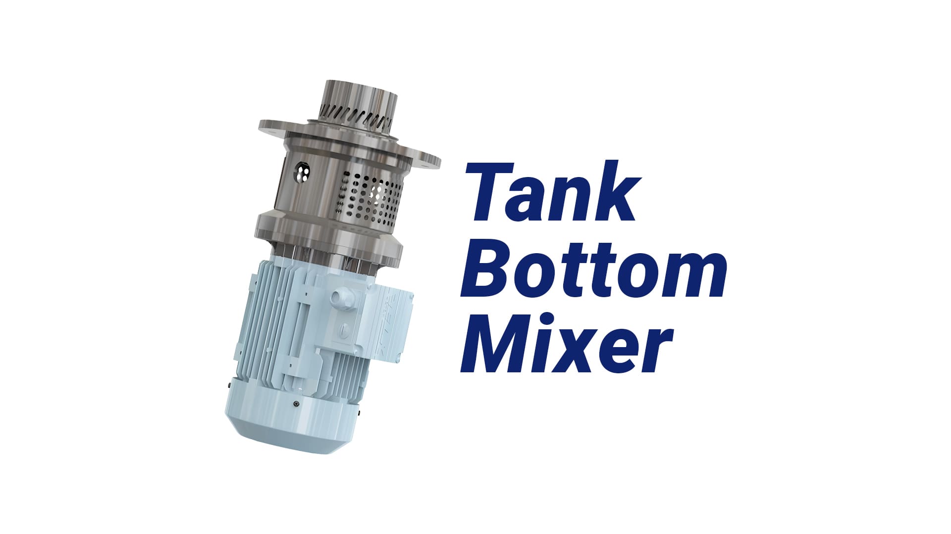 Tank Bottom Mixer - 3D Animation